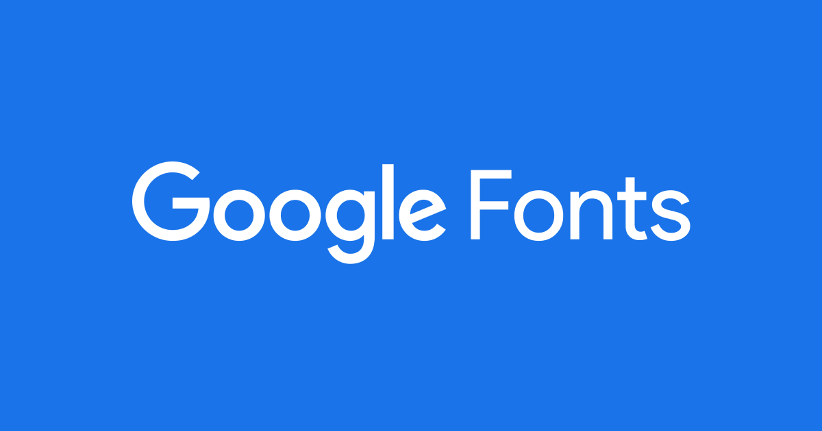 Google fonts